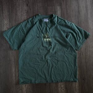 Vintage Heavy-Weight Green Tee